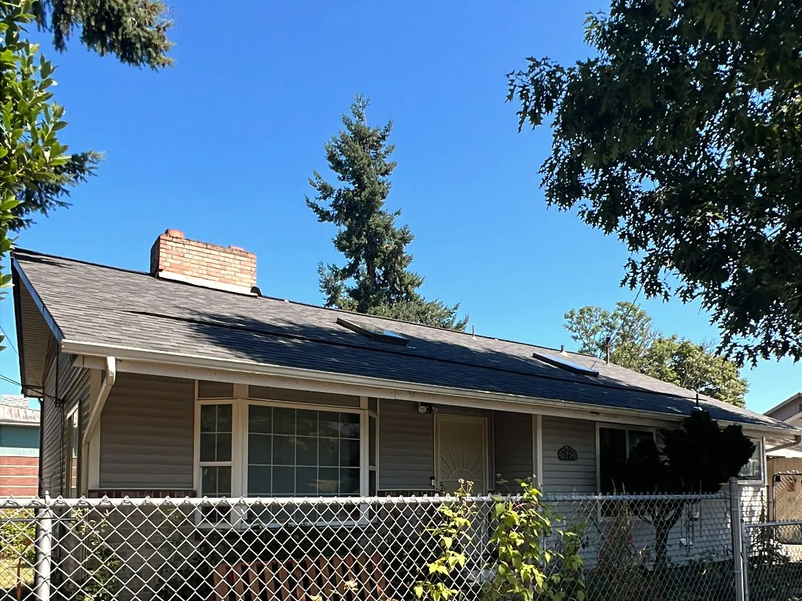 A home after All Home HX completed a full roof replacement
