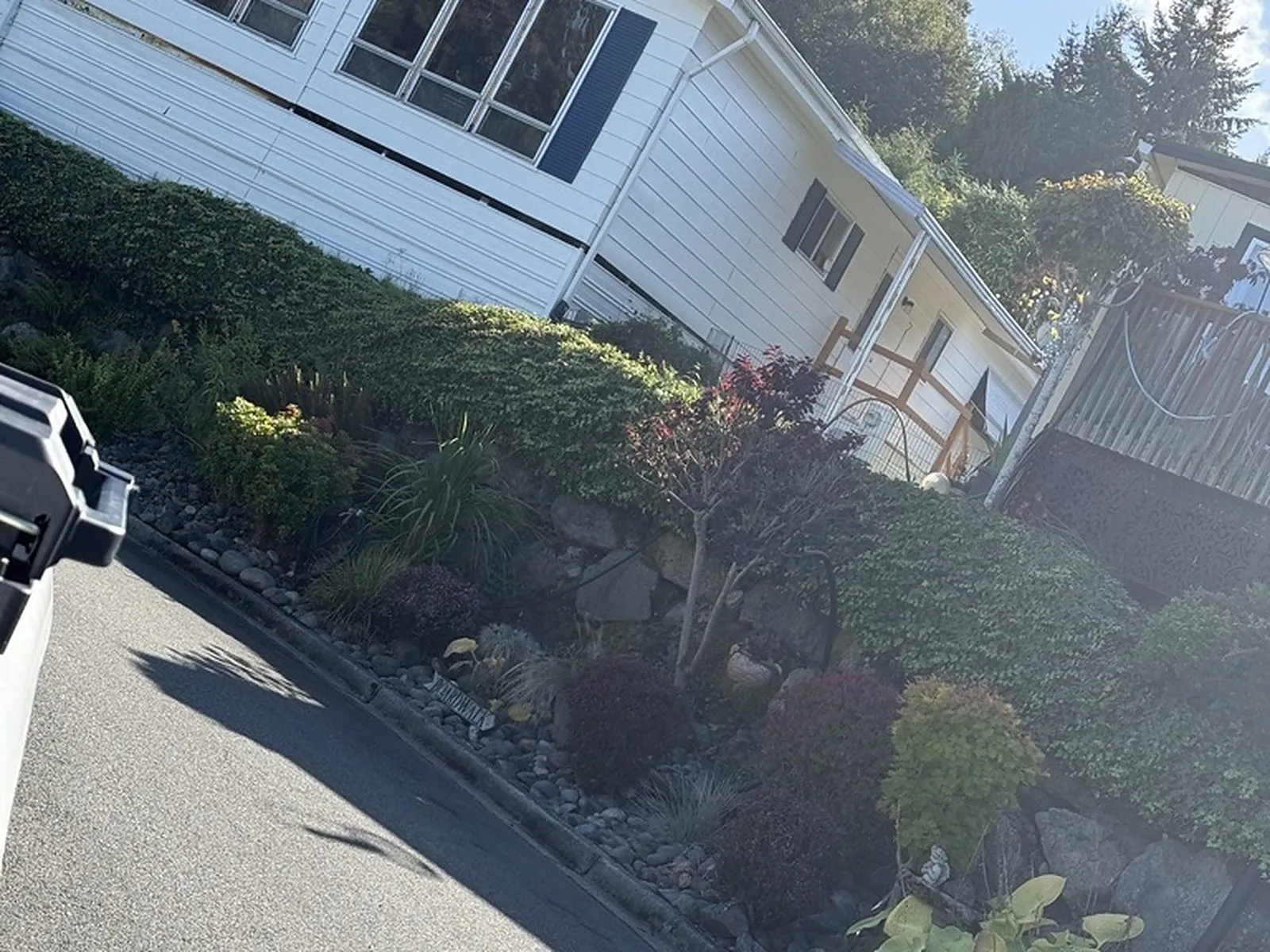 The exterior of the home before work began